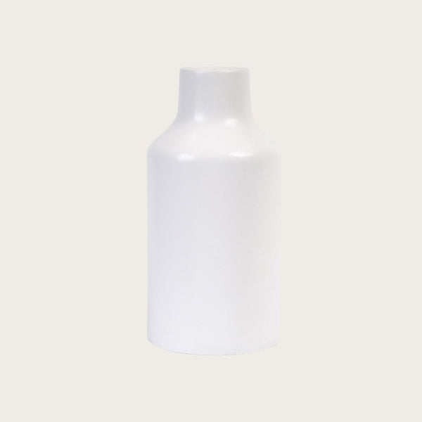 Sol Ceramic Vase in White