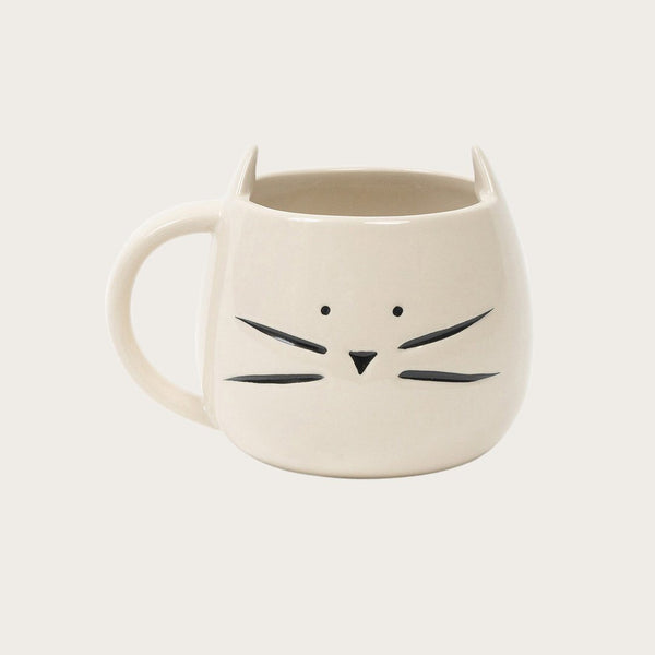Minti Ceramic Coffee Mug in White (Save 40%)