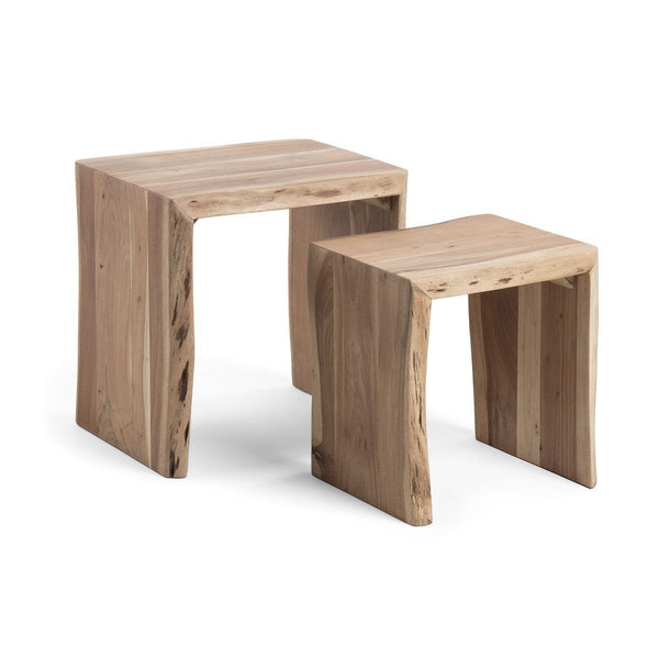 Como Solid Timber Nesting Tables - Set of 2 (Save 19%)
