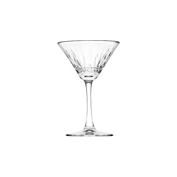 Caria Ribbed Martini Glass 240ml