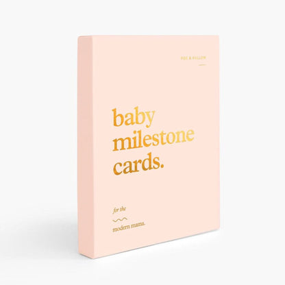 Fox &amp; Fallow - Baby Milestone Cards in Cream
