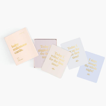Fox &amp; Fallow - Baby Milestone Cards in Cream