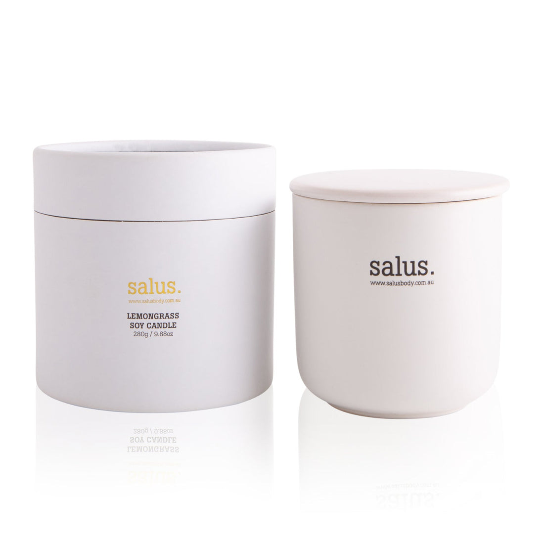 Salus Lemongrass Soy Candle