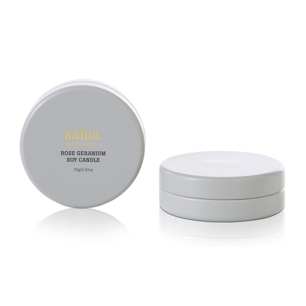 Salus Rose Geranium Soy Candle Mini