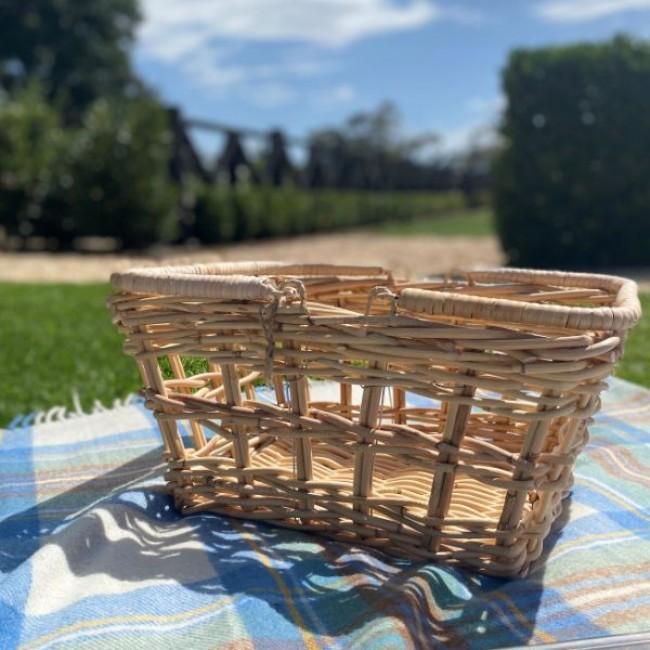 Meadow Wicker Picnic Basket