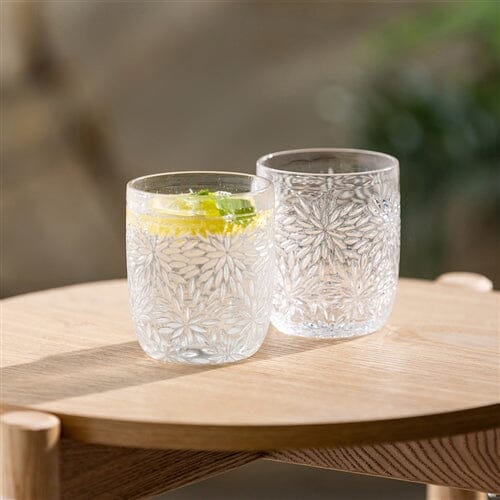 Detailed Glass Tumbler in Clear (Save 33%)
