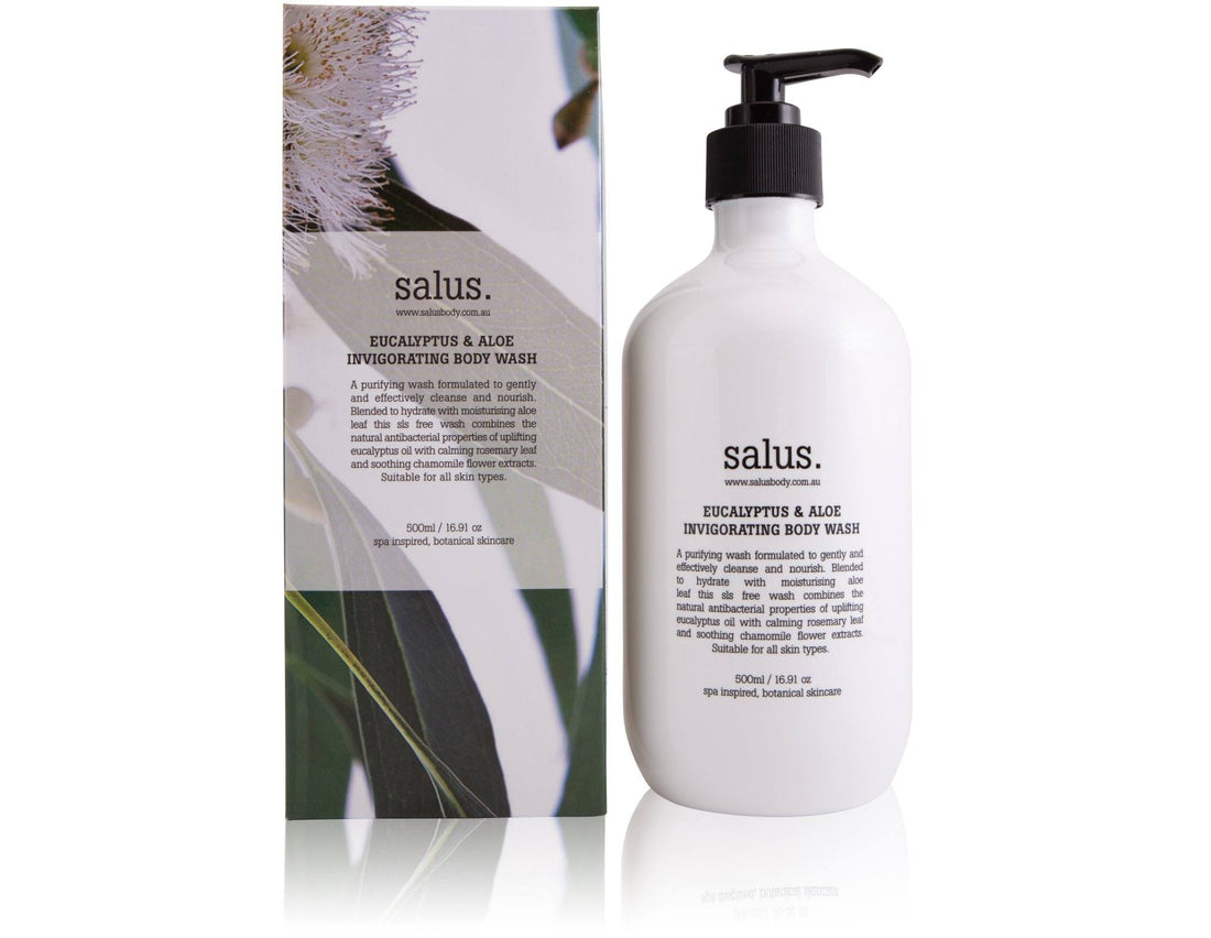 Salus Eucalyptus &amp; Aloe Invigorating Body Wash 500mL