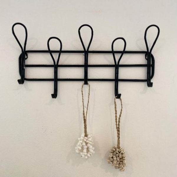 Camila Metal Wall Hook - Black