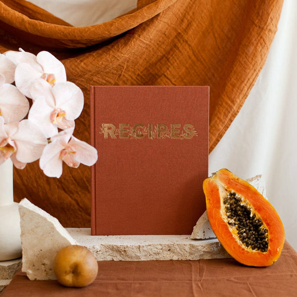 Recipe Book in Tumeric
