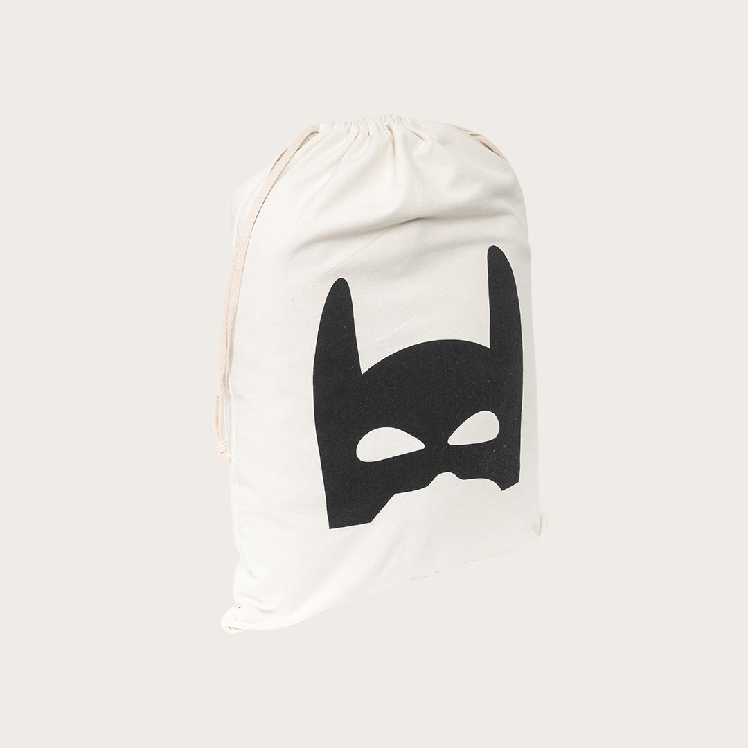 Superhero Cotton Drawstring Storage Sack (Buy 1 Get 1 Free Sale)