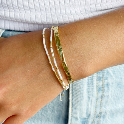 Arms of Eve - Roxy Bracelet in White