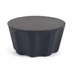 Positano Concrete Coffee Table in Black