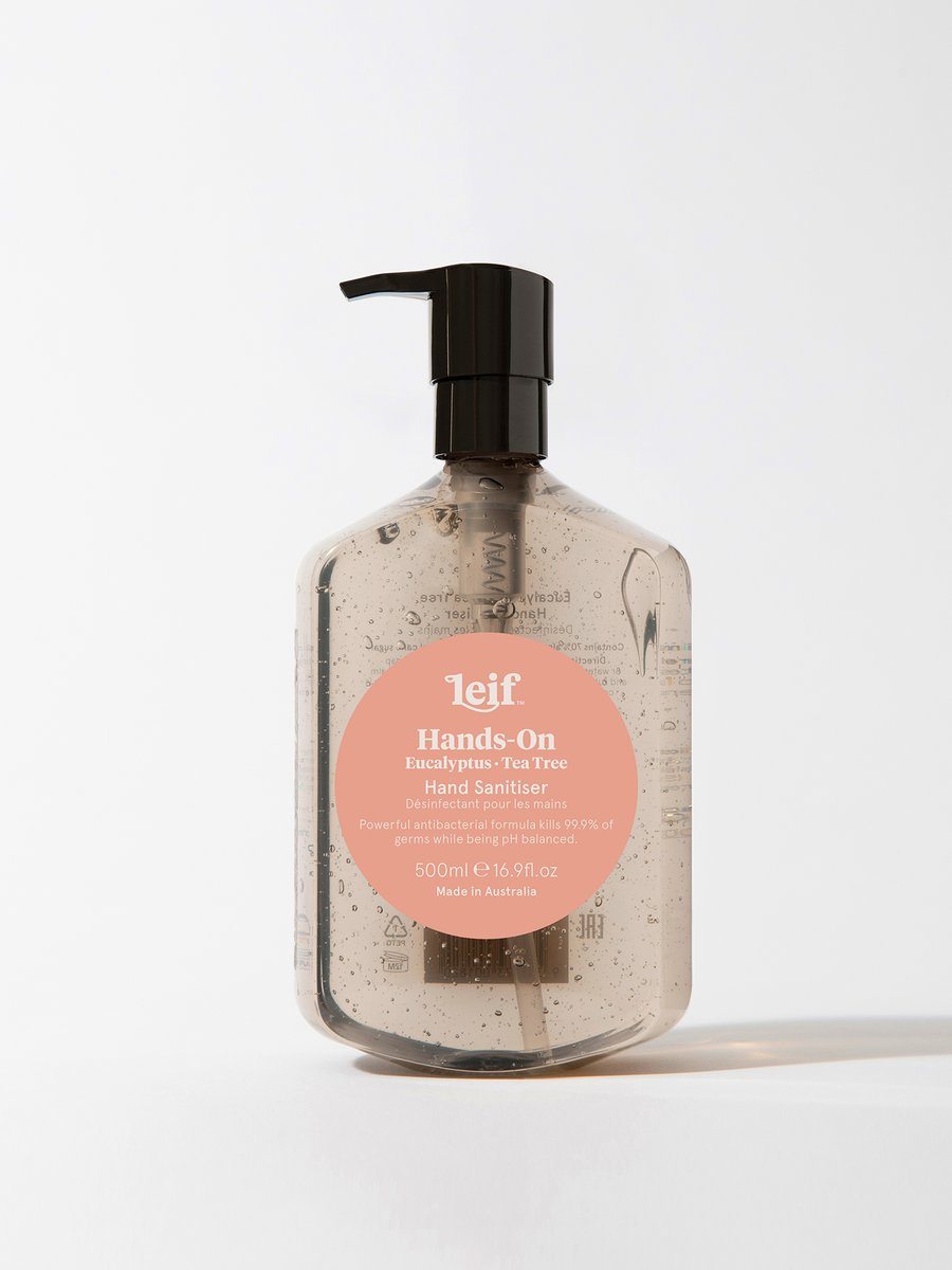 Leif Hands-On Gel Hand Sanitiser 500ml