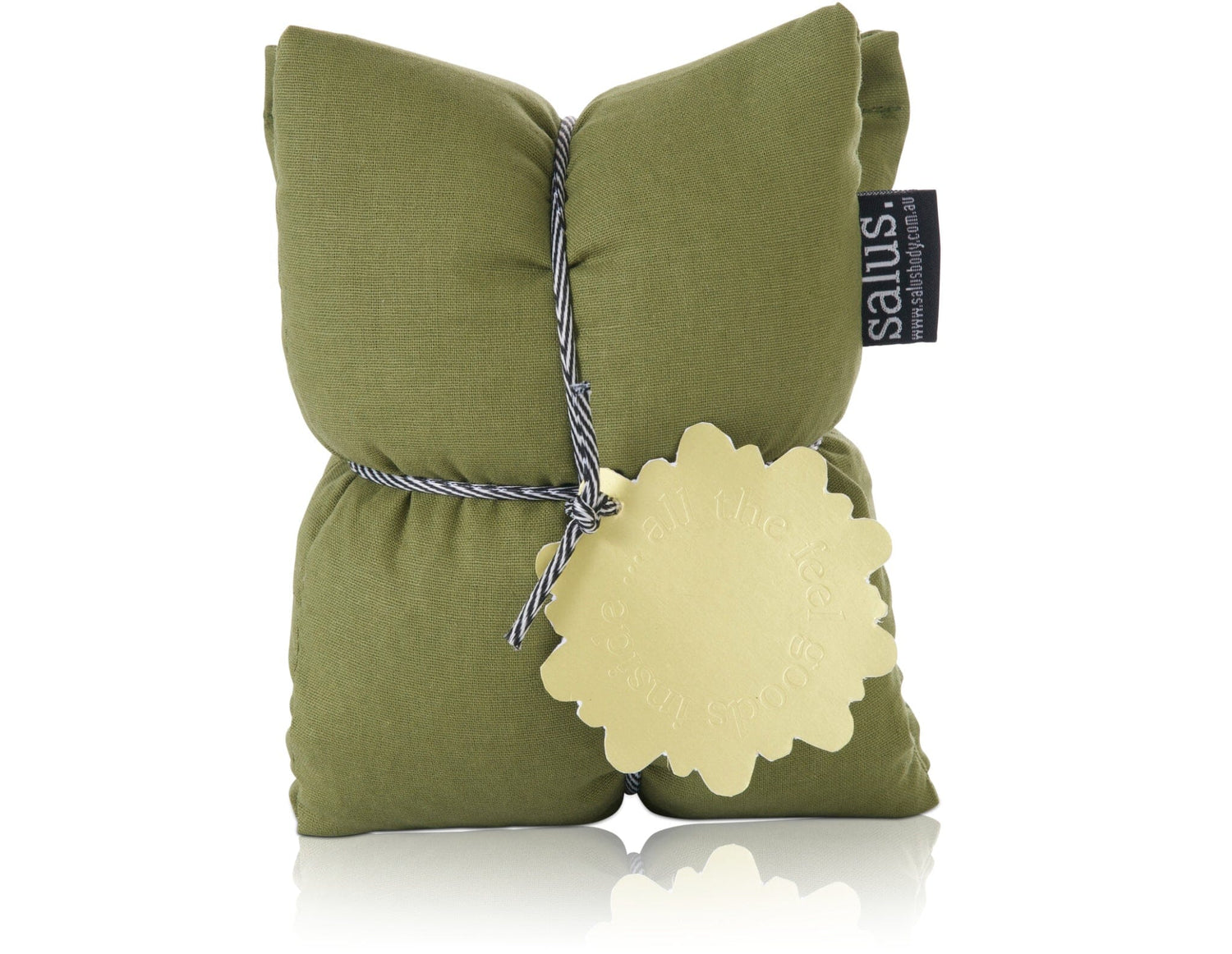 Salus Moss Green Lavender &amp; Jasmine Heat Pillow