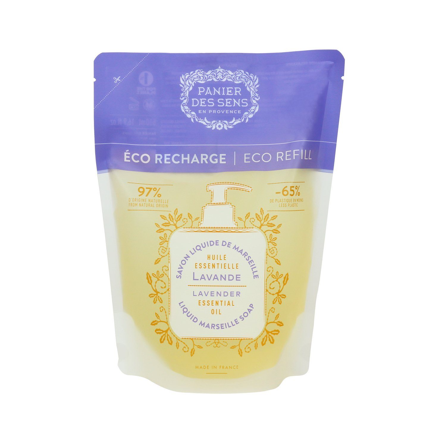 Panier des Sens Marseille Liquid Soap Eco Refill Precious Jasmine