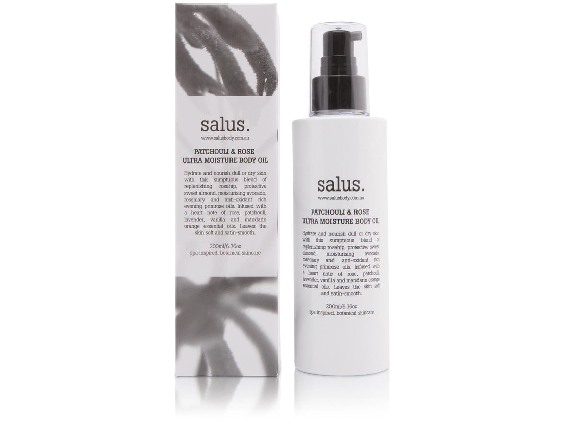Salus Patchouli &amp; Rose Ultra Moisture Body Oil 200ml