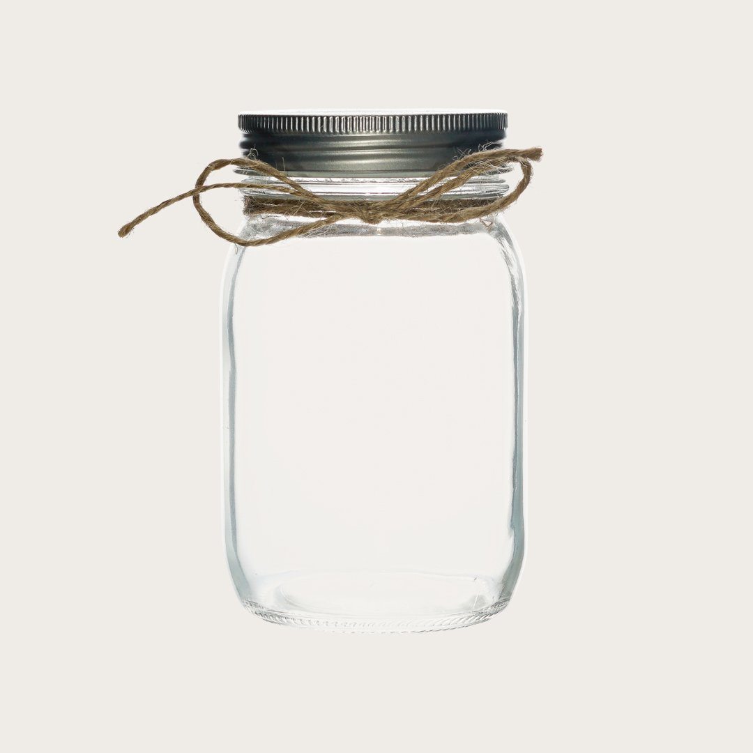 Darby Small Farmhouse Jar W/ Metal Lid - Buy 1 Get 1 Free Sale