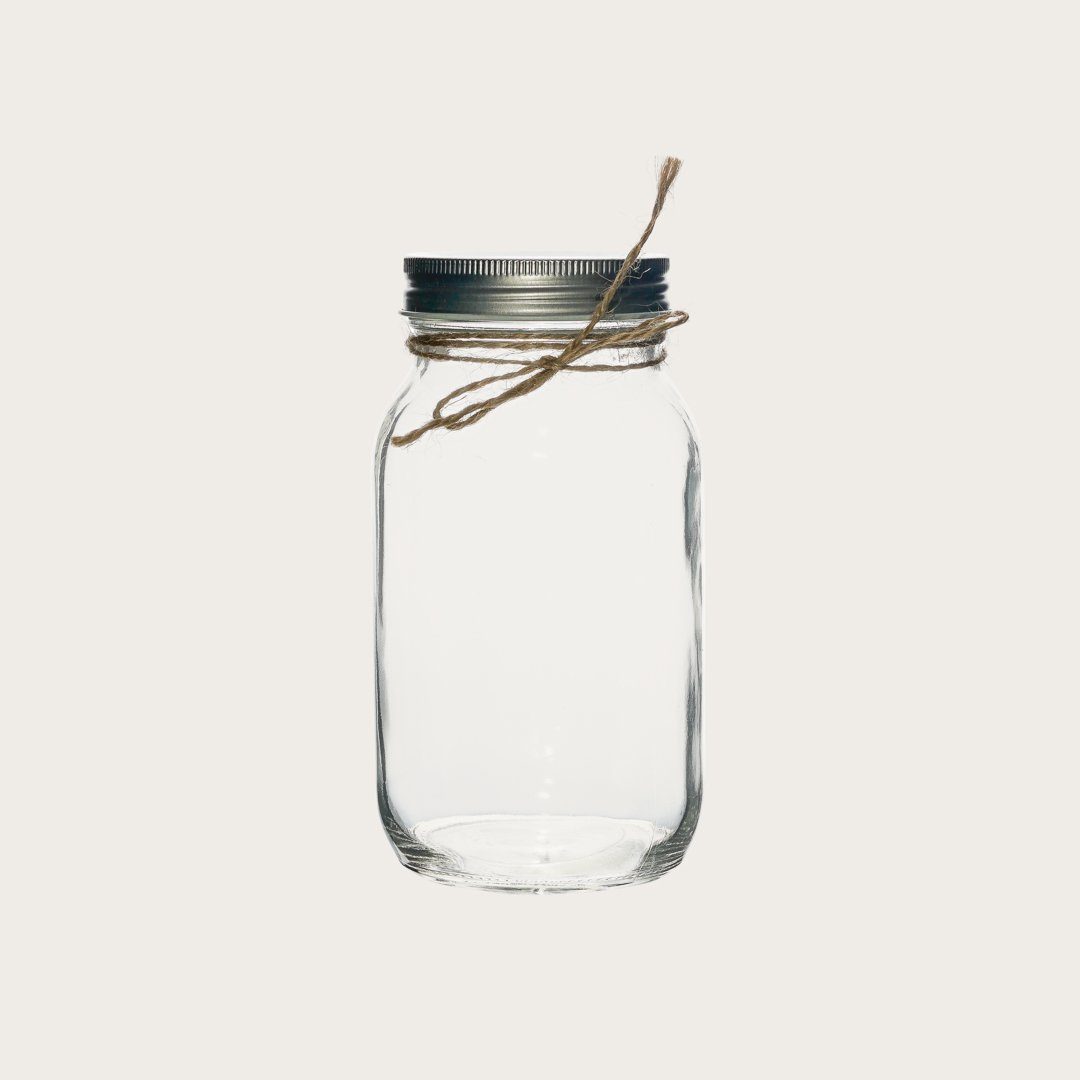 Darby Large Farmhouse Jar W/ Metal Lid - Buy 1 Get 1 Free Sale