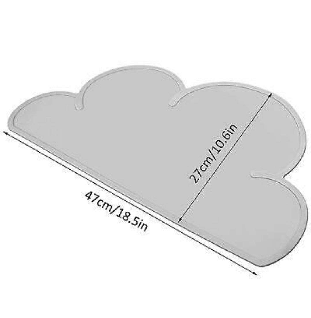 Cloud Silicone Placement in Grey - Buy 1 Get 1 Free Sale