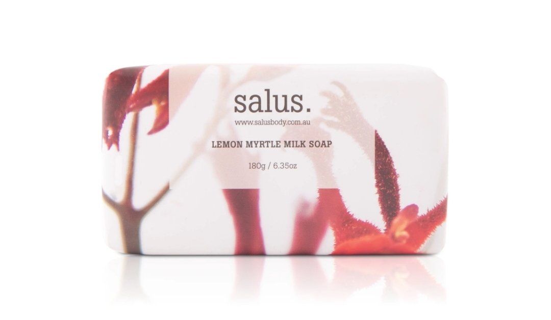 Salus Lemon Myrtle Milk Vegan Soap