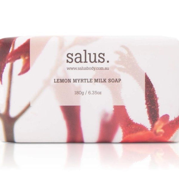 Salus Lemon Myrtle Milk Vegan Soap