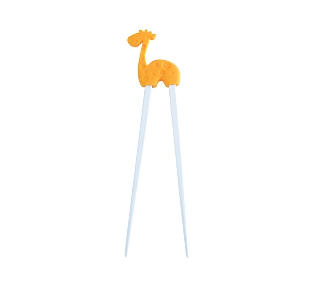 Happy Giraffe Training Chopstick in Yellow (Buy 1 Get 1 Free Sale)