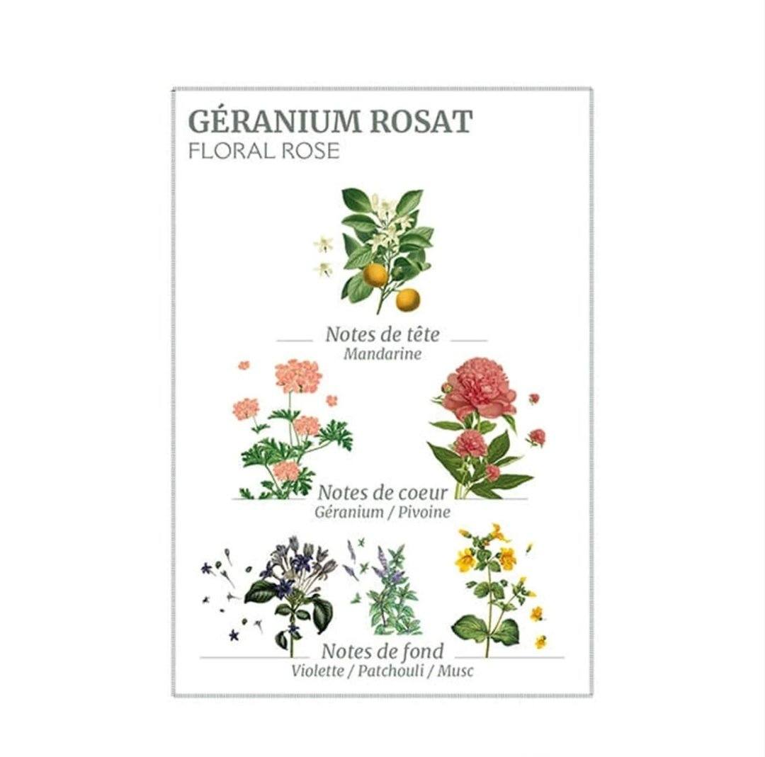 Panier des Sens Rose Geranium Eau de Toilette 50ml