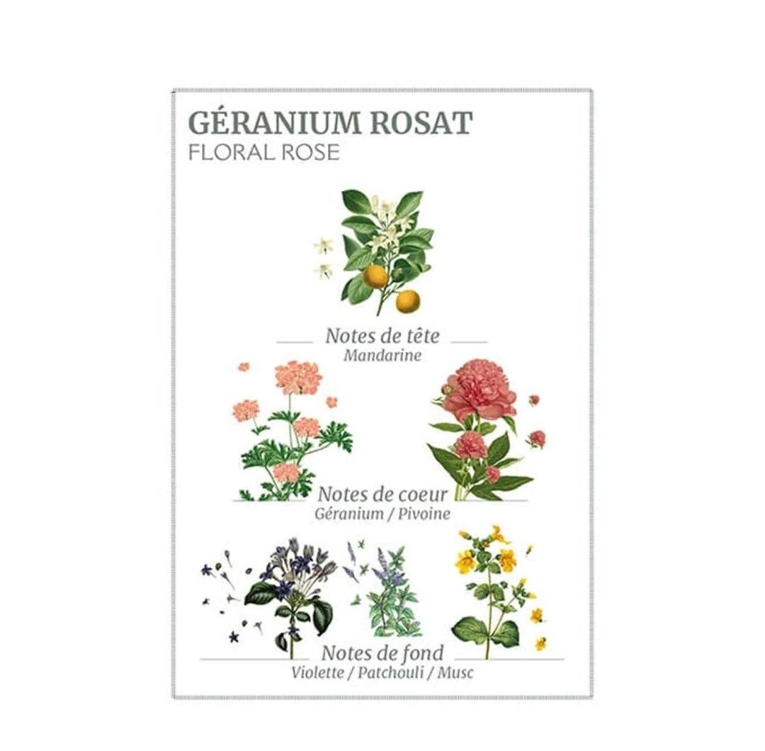 Panier des Sens Rose Geranium Marseille Liquid Soap