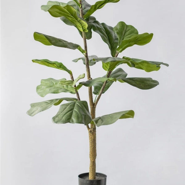Potted Faux Fiddle Leaf Tree 91CM