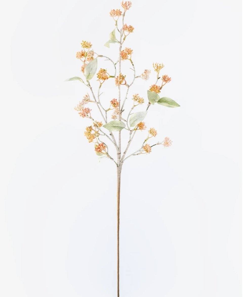 Seeded Faux Spray Pink 72cm - Sale 50% Off