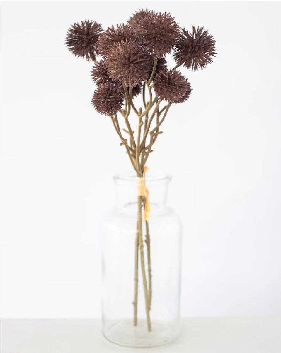 Craspedia Faux Bundle in Brown 30cm (Sale 39% Off)