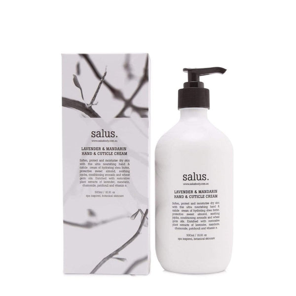 Salus Lavender & Mandarin Hand & Cuticle Cream - 500ml