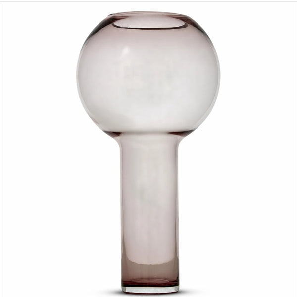 Balloon Large Glass Vase Rose 32cm (Save $20)