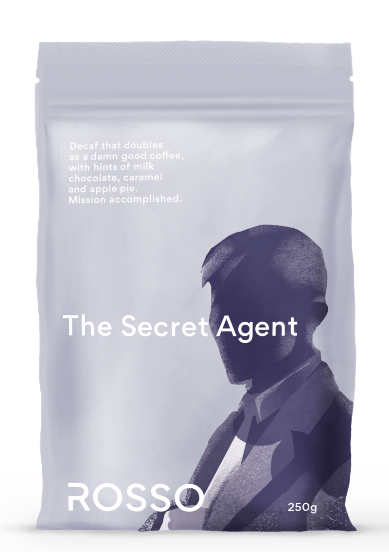 The Secret Agent Decaf Coffee Beans- 1kg