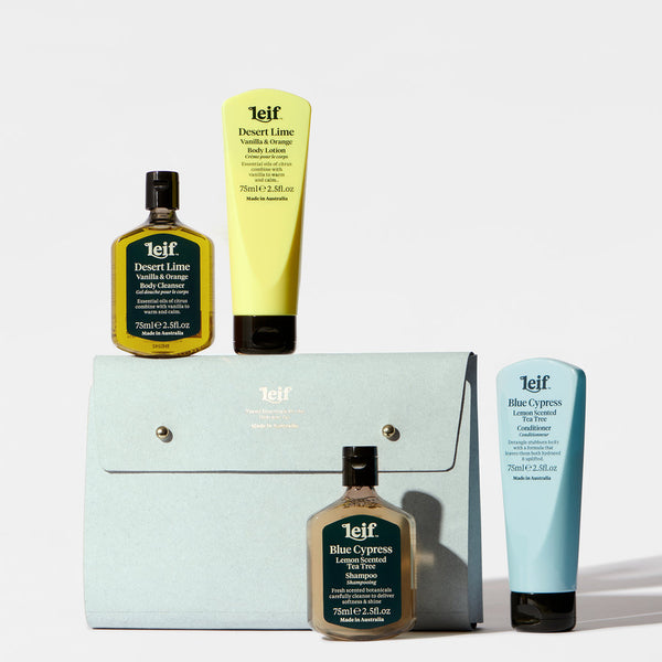 Leif Travel Essentials: Desert Lime Gift Pack