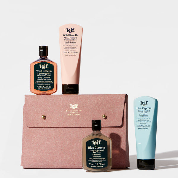 Leif Travel Essentials: Wild Rosella Gift Pack