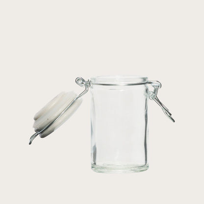 Julia Spice Jars W/ Ceramic Lid in White Set of 24