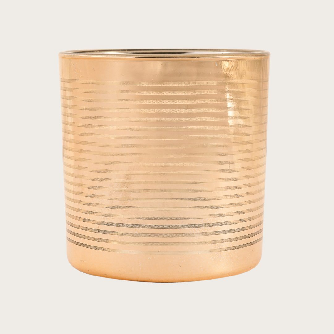 Milagros Medium Candleholder in Metallic Gold - Buy 1 Get 1 Free Sale