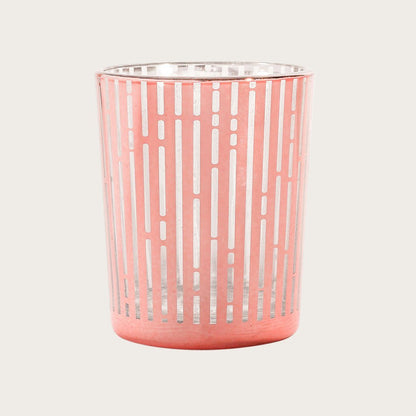 Maya Small Glass Candleholder in Rose Gold - Buy 1 Get 1 Free Sale
