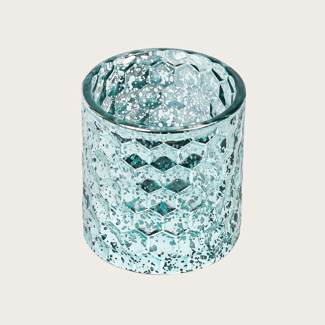 Akila Hexagon Glass Candleholder - Buy 1 Get 1 Free Sale