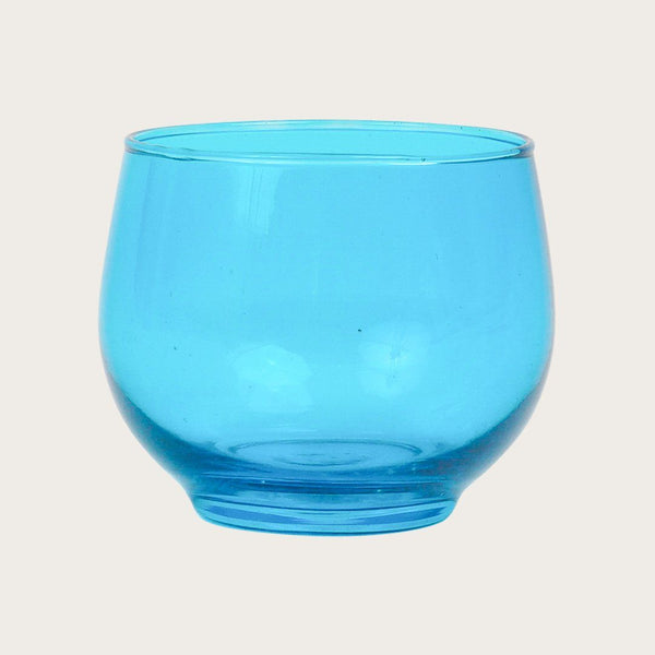 Svana Glass Candle Holder in Aqua (Save 50%)
