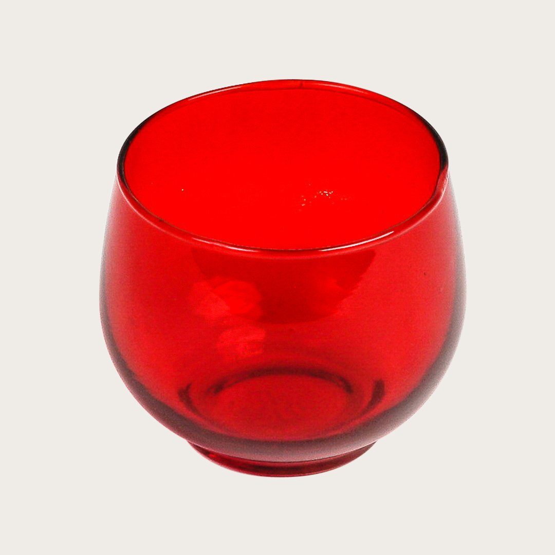 Svana Glass Candle Holder in Red - Buy 1 Get 1 Free Sale