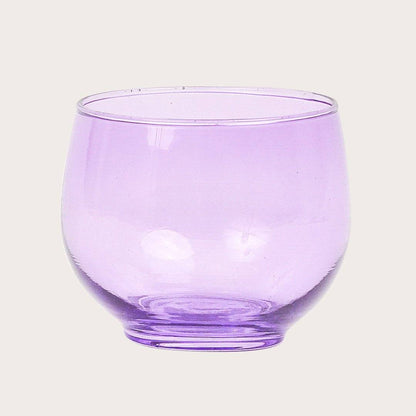 Svana Glass Candle Holders in Violet - Buy 1 Get 1 Free Sale