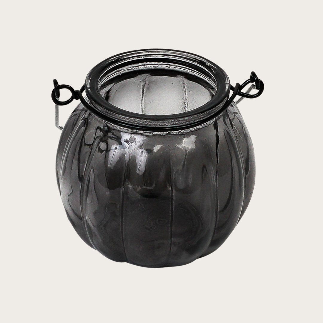 Landon Glass Candle Holders in Grey - Buy 1 Get 1 Free Sale