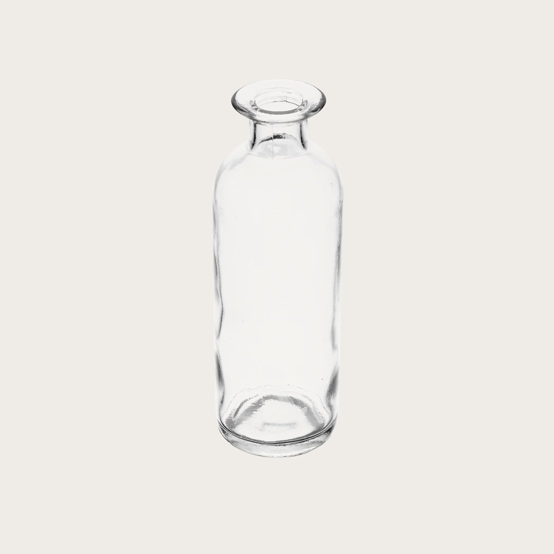 Esme Small Glass Vase in Clear - Buy 1 Get 1 Free Sale