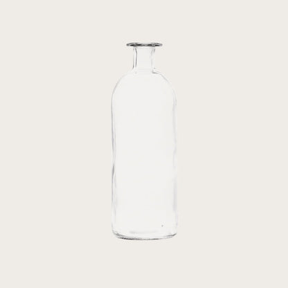 Esme Glass Vase in Clear - Medium (Buy 1 Get 1 Free Sale)