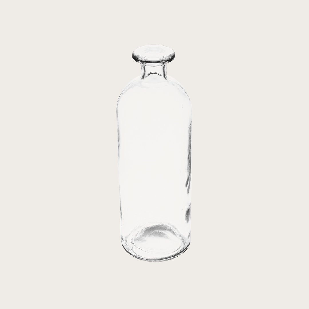 Esme Glass Vase in Clear - Medium (Buy 1 Get 1 Free Sale)