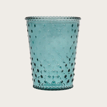 Bowral Large Glass Candle Holder in Turquoise - Buy 1 Get 1 Free Sale