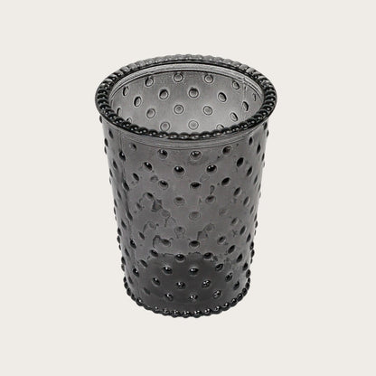 Bowral Large Glass Candle Holder in Grey - Buy 1 Get 1 Free Sale