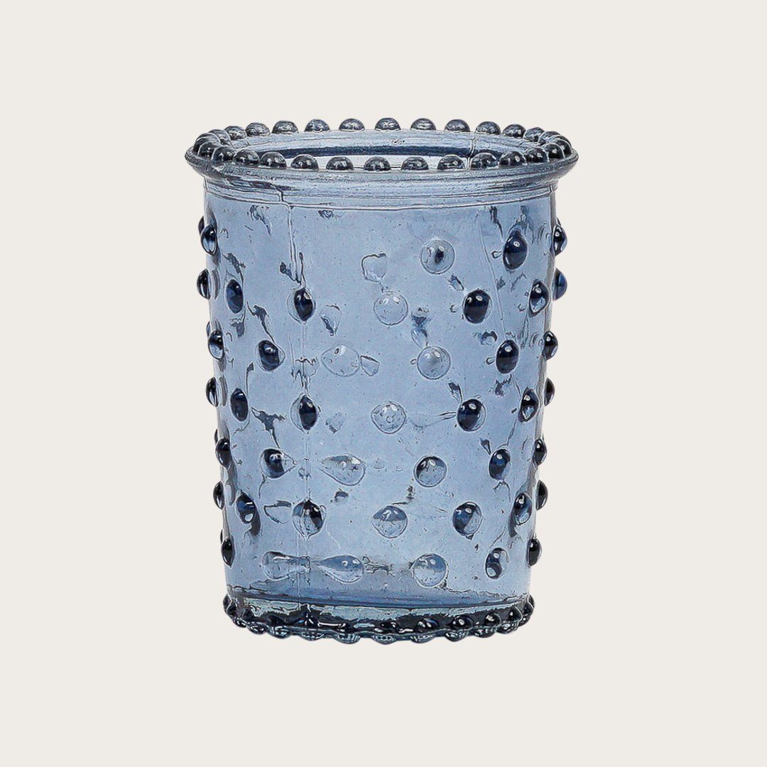 Bowral Small Glass Candle Holder in Blue - Buy 1 Get 1 Free Sale